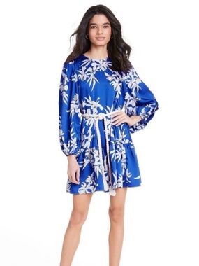 NWT Alexis for Target blue floral dress Size XXS